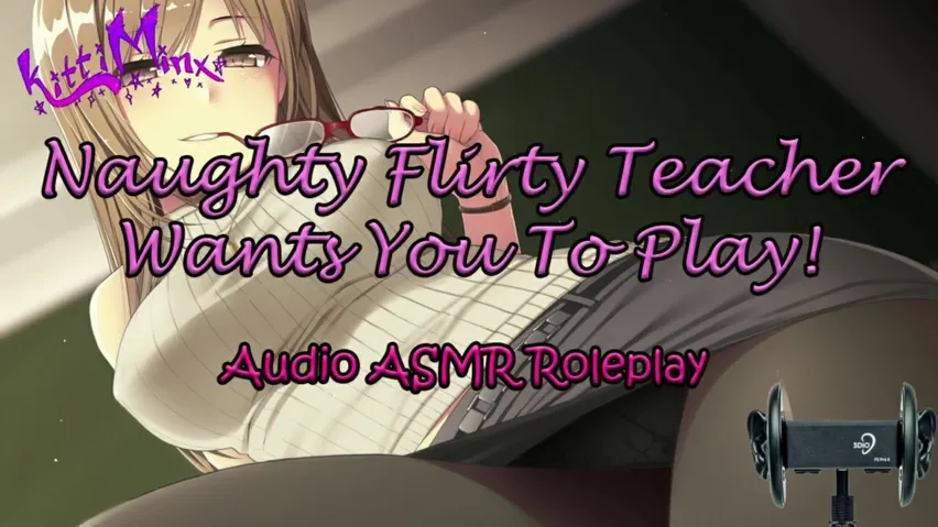 Hentai Audio - ASMR Ecchi - Sensual Flirty Professor wants you to Play! Hentai Audio  4kPorn.XXX